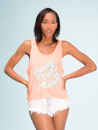 Vegan Scene Animal Rights Meow Tank