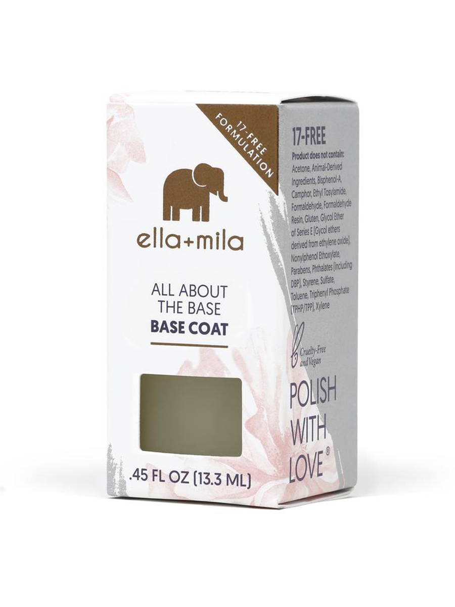 Ella+Mila All About The Base | Base Coat | Vegan Scene
