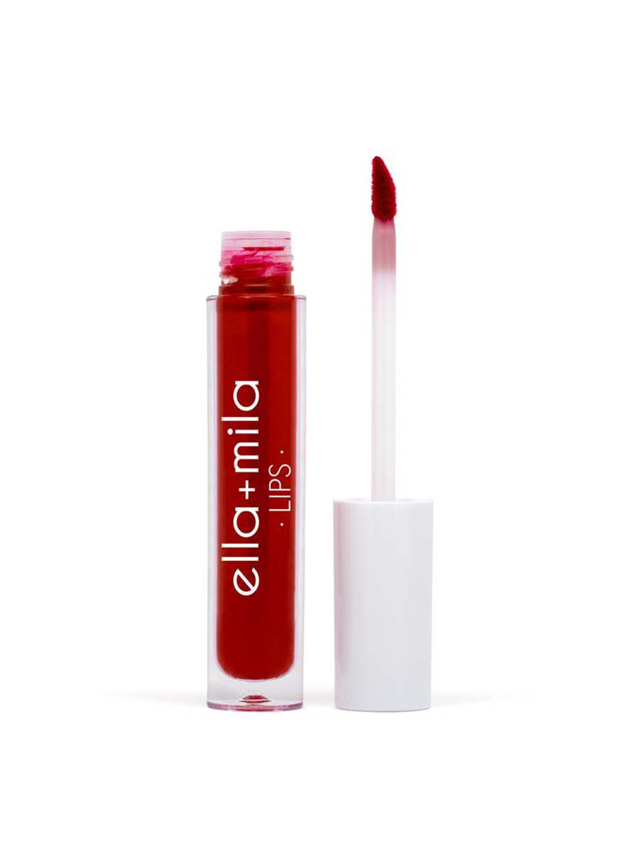 Ella+Mila You Red My Mind | Velvet Matte Liquid Lipstick | Vegan Scene