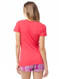 Vegan Scene Get The Fox Outta Here V-Neck Tee | Vegan Scene