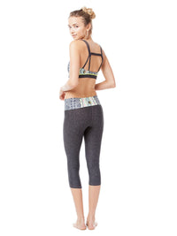 Gypsy05 Tulipe Active Bralette Charcoal/Lime | Vegan Scene