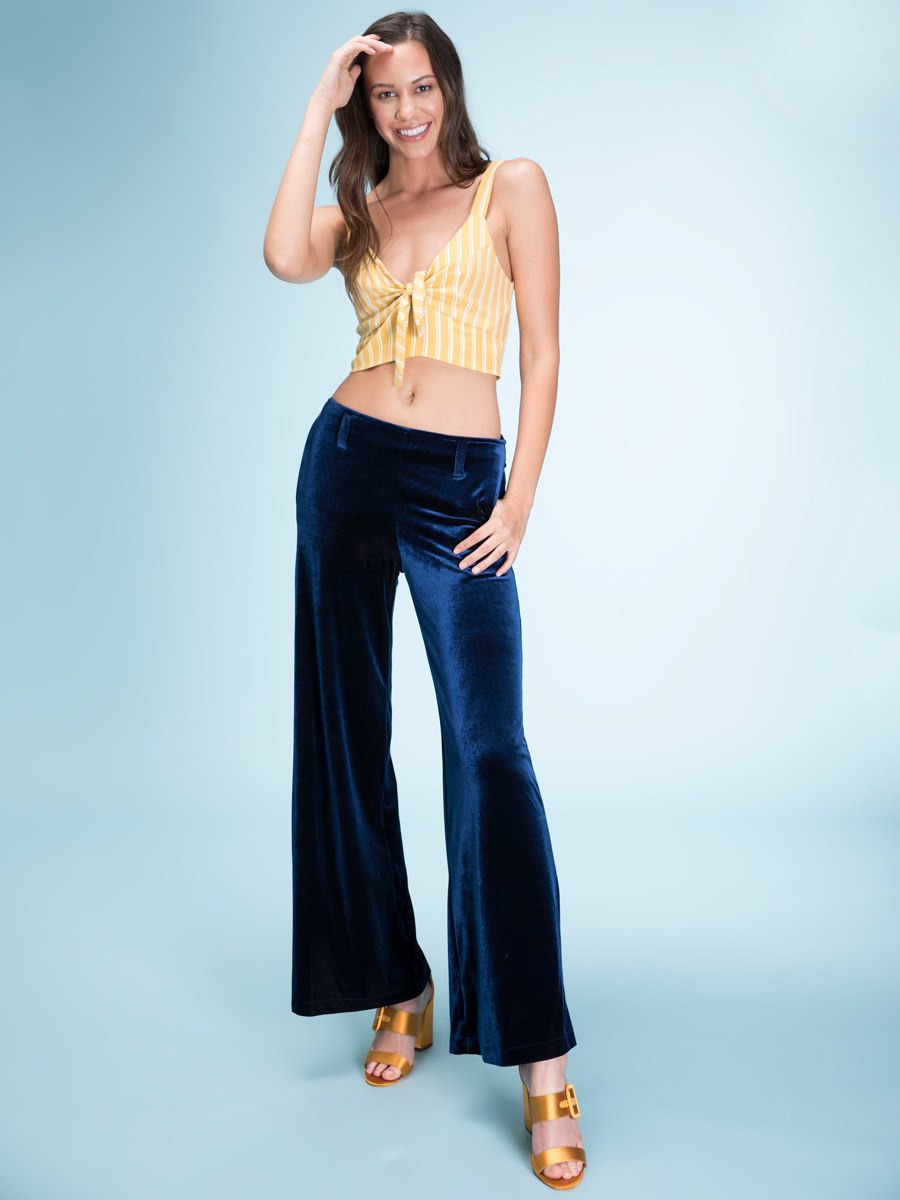 Legends & Vibes Seville Velvet Pant | Vegan Scene