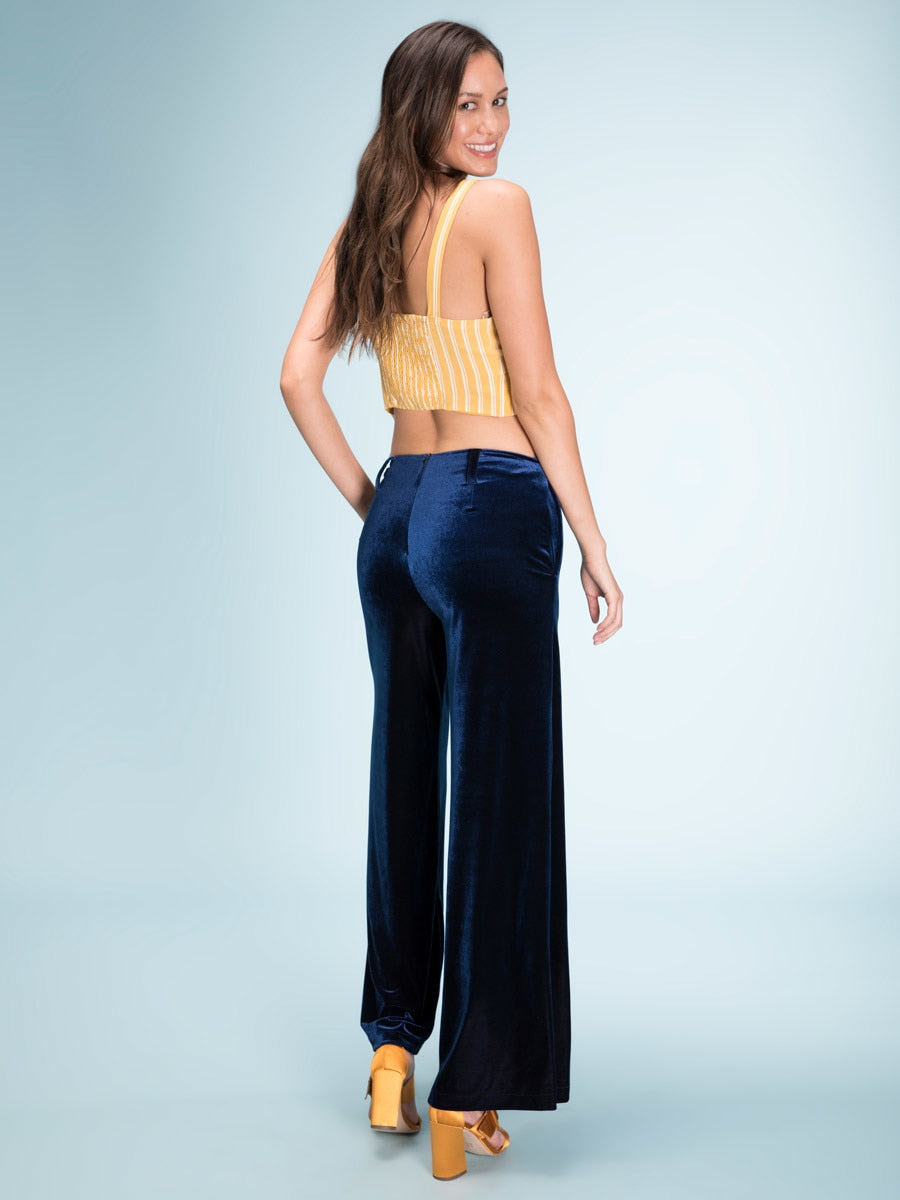 Legends & Vibes Seville Velvet Pant | Vegan Scene
