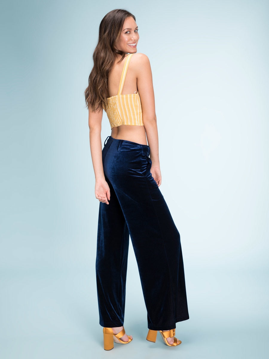 Legends & Vibes Seville Velvet Pant | Vegan Scene