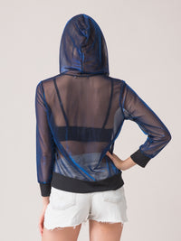Legends & Vibes Marian Sheer Iridescent Hoodie | Vegan Scene