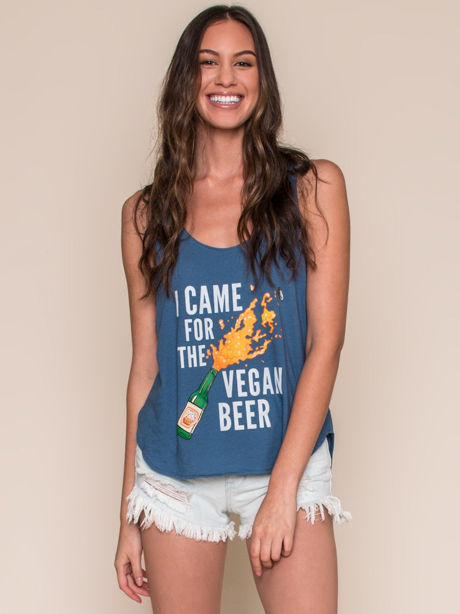 Vegan Scene I Came For The Vegan Beer Tank