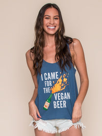 Vegan Scene I Came For The Vegan Beer Tank