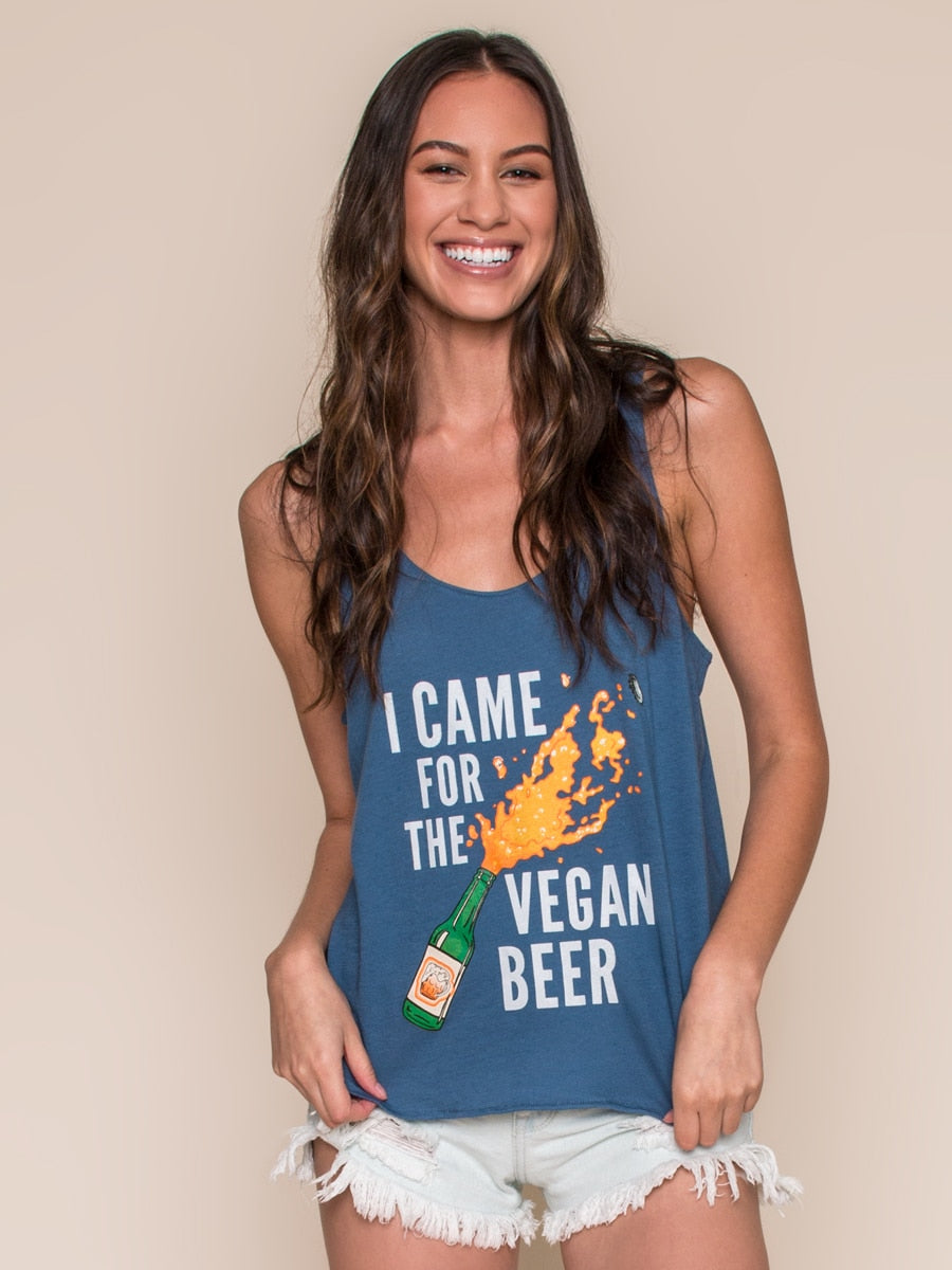 Vegan Scene I Came For The Vegan Beer Tank