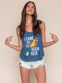 Vegan Scene I Came For The Vegan Beer Tank