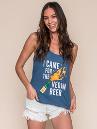 Vegan Scene I Came For The Vegan Beer Tank