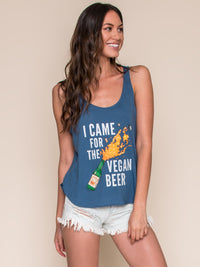 Vegan Scene I Came For The Vegan Beer Tank