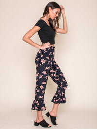  Legends & Vibes Palms Ruffle Pant | Vegan Scene