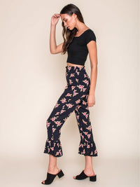 Legends & Vibes Palms Ruffle Pant | Vegan Scene