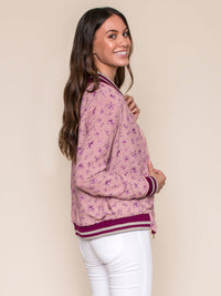 Legends & Vibes Paloma Floral Bomber Jacket | Vegan Scene