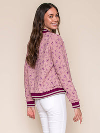 Legends & Vibes Paloma Floral Bomber Jacket | Vegan Scene