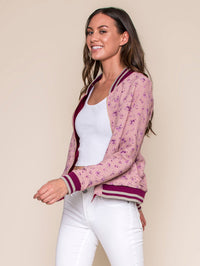 Legends & Vibes Paloma Floral Bomber Jacket | Vegan Scene