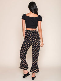  Legends & Vibes Palms Ruffle Pant | Vegan Scene