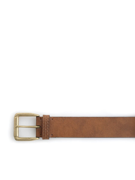 Tuscan Suede Pebbled Yellow Gold Reversible Belt