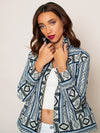  Legends & Vibes Boardwalk Geometric Jacket | Vegan Scene