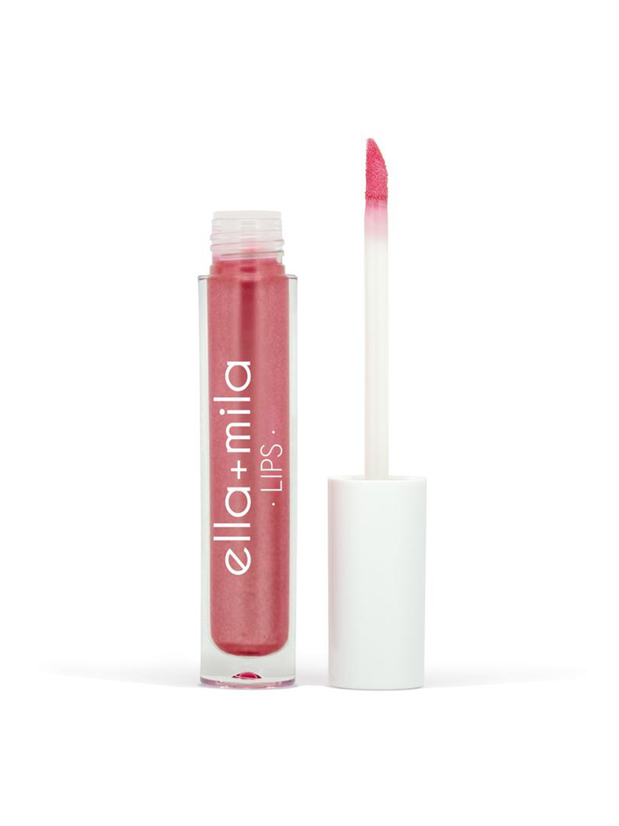 Ella+Mila My Crush | Glossy Liquid Lipstick | Vegan Scene
