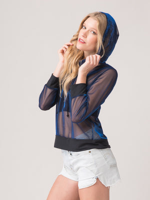  Legends & Vibes Marian Sheer Iridescent Hoodie | Vegan Scene