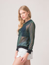  Legends & Vibes Marian Sheer Iridescent Hoodie | Vegan Scene