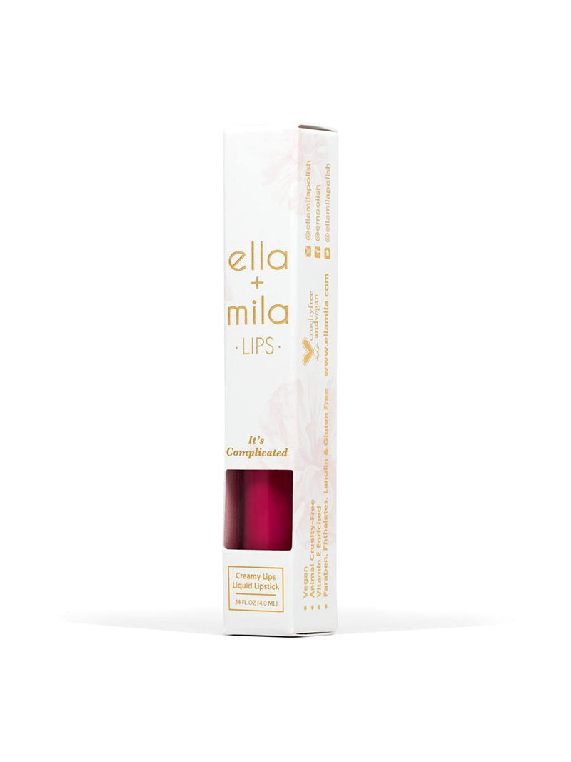  Ella+Mila Laced Up Creamy Liquid Lipstick | Vegan Scene