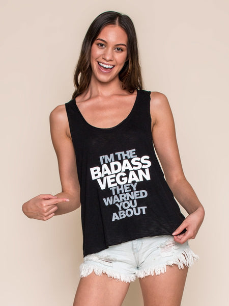 I'm The Badass Vegan They Warned You About Tank