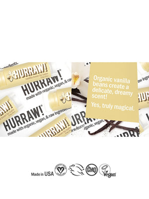  Hurraw Vanilla Bean Lip Balm | Vegan Scene