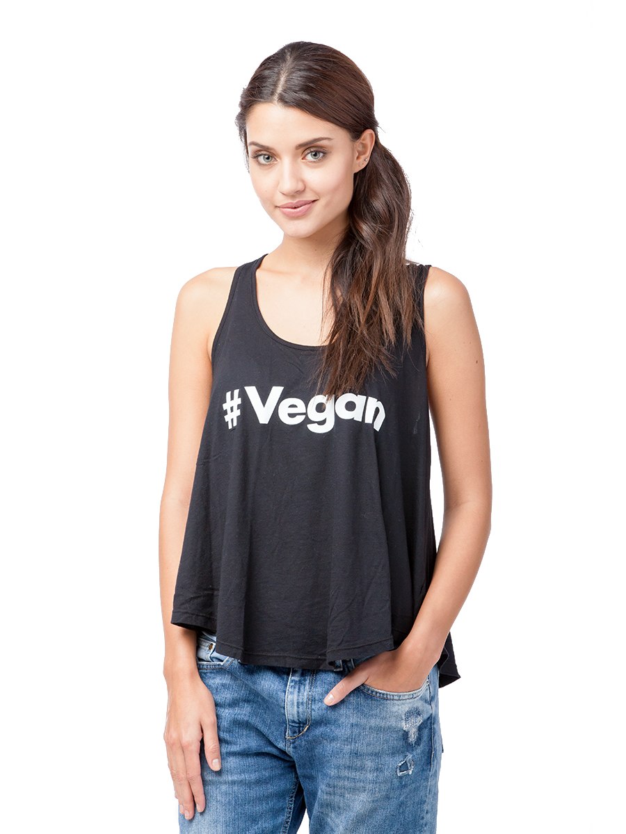  Vegan Scene Hashtag #Vegan Flowy Tank | Vegan Scene